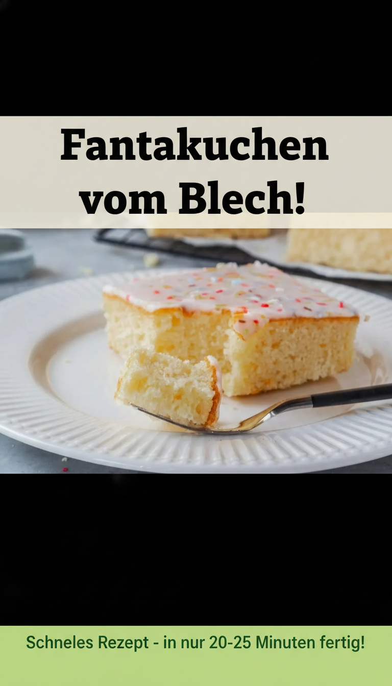 Fantakuchen vom Blech – saftig, einfach & perfekt für Feiern pur