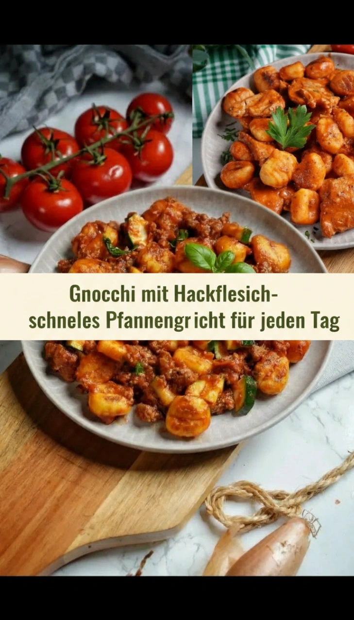 Gnocchi mit Hackfleisch – schnelles Pfannengericht für jeden Tag
