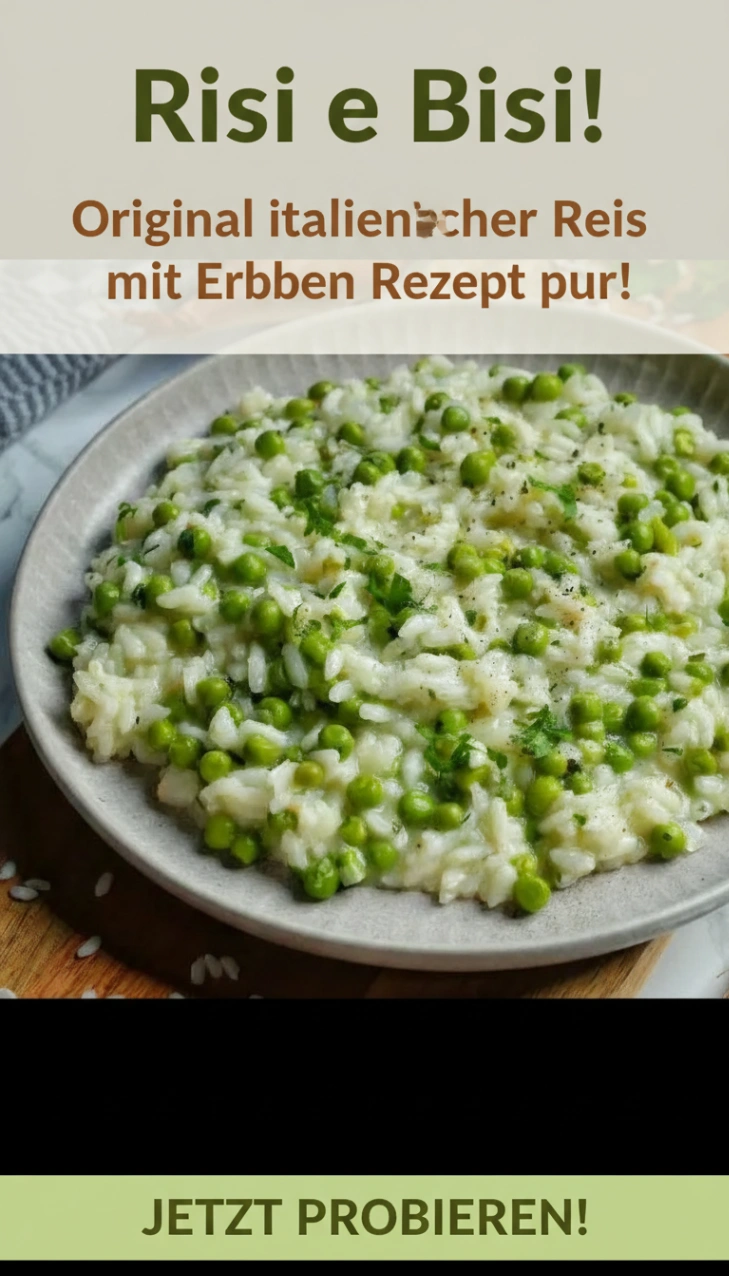 Risi e Bisi – Original italienischer Reis mit Erbsen Rezept pur!