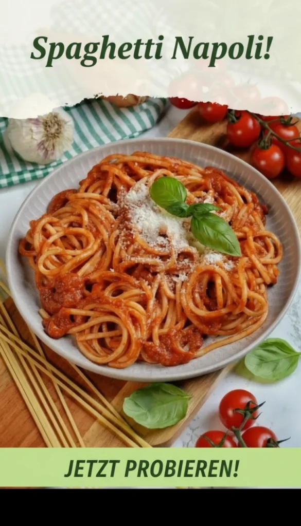 Spaghetti Napoli – Klassisches italienisches Rezept wie aus Italien