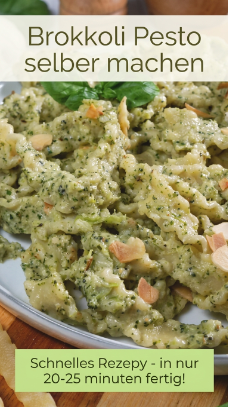 Brokkoli Pesto selber machen – cremig, schnell & einfach