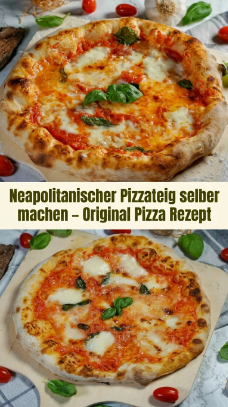 Neapolitanischer Pizzateig selber machen – Original Pizza Rezept