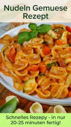 Nudeln Gemuese Rezept – Schnell, Vegan und Einfach Kochen daheim