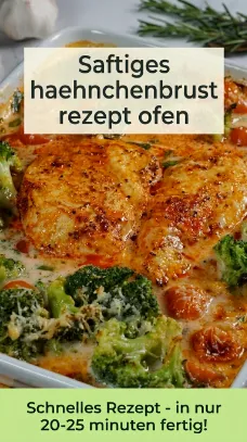 Saftiges haehnchenbrust rezept ofen einfach und schnell zuhause!!